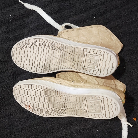 Civic Duty, Tvex paper bag high tops, 10, brown - Picture 2 of 4